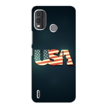 Чехол Флаг USA для Nokia G11 Plus – USA