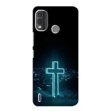 Християнські Чохли для Nokia G11 Plus (AlphaPrint) (Хрест і місто)