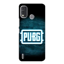 Чехол PUBG для Нокиа G11 Плюс (AlphaPrint) (Лого PUBG)