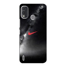 Чехол для Nokia G11 Plus - с принтом Найк (AlphaPrint) (Найк красный)