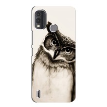 Чехол с птицами на Nokia G11 Plus (VPrint) (Сова)