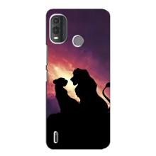 Чехол Король лев на Нокиа G11 Плюс – Симба и Налу