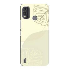 Чохол квітковий дизайн для Nokia G11 Plus – Зелений фон