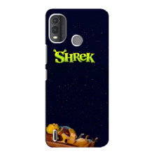 Чехол с мультфильмом Шрек на Nokia G11 Plus – Шрек лого