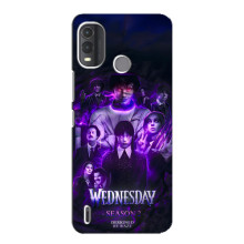 Чехол с дизайном Венздей 2 на Nokia G11 Plus