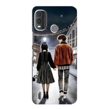 Чохол з дизайном Венздей 2 на Nokia G11 Plus – Венздей і Тайлер