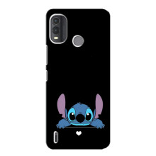 Чехол с принтом Стич на Nokia G11 Plus (Стич на черном)