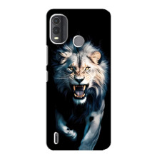Чехол с картинкой «Хищники» для Nokia G11 Plus – Лев