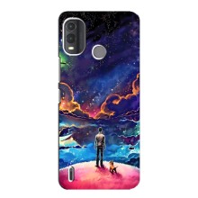 Космические Чехлы для Нокиа G11 Плюс (VPrint) (Галактический вид)
