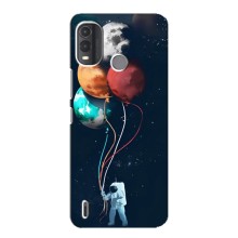 Космические Чехлы для Нокиа G11 Плюс (VPrint) (Планеты шарики)