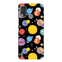 Космические Чехлы для Нокиа G11 Плюс (VPrint) (Рисованные планеты)
