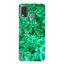 Мраморный чехол на Nokia G11 Plus (VPrint) (Салатный Мрамор)