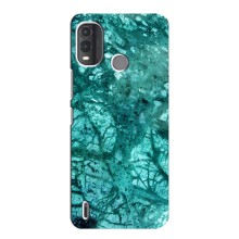 Мраморный чехол на Nokia G11 Plus (VPrint) (Зеленый мрамор)