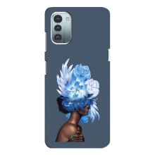 Чехлы (ART) Цветы на Nokia G11 (VPrint) (Квіти на голові)