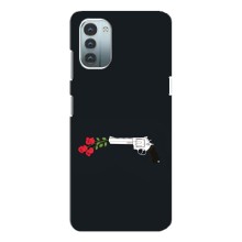 Чехлы (ART) Цветы на Nokia G11 (VPrint) (Неочікувані квіти)