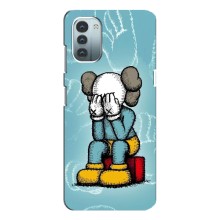 Чехлы для Nokia G11 - Bearbrick Louis Vuitton (PREMIUMPrint) (Плач Bearbrick)