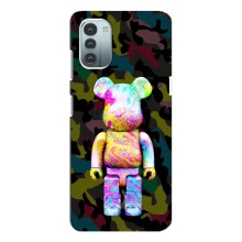 Чехлы для Nokia G11 - Bearbrick Louis Vuitton (PREMIUMPrint) (Яркий Bearbrick)