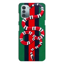 Чохли  GUCCI для Нокіа Дж11 (AlphaPrint) (Gucci змія)