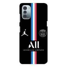 Чохли PSG для Nokia G11 (AlphaPrint) (футболка ПСЖ)