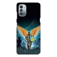Чехлы с картинкой ЗСУ для Nokia G11 (AlphaPrint) (Солдат ЗСУ)