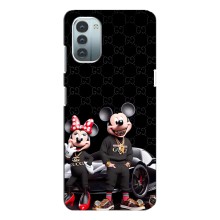 Чехол Disney Mouse Nokia G11 (PREMIUMPrint) (Семья Маусов)