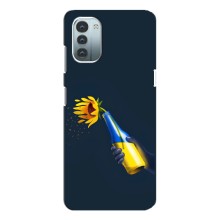 Чехол для Патриота Украины Nokia G11 - (AlphaPrint) (Коктейль молотова)