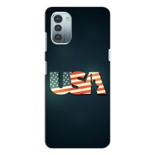 Чехол Флаг USA для Nokia G11 – USA