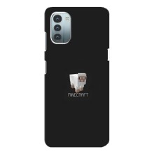Чохол Майнкрафт на Nokia G11 (AlphaPrint) Minecraft (Овечка Майнкрафт)