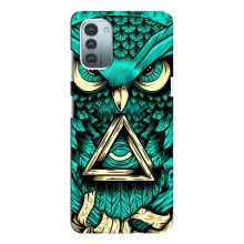 Чохол з пташками на Nokia G11 (VPrint) (Сова з оком)