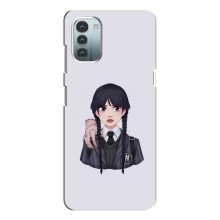 Чохли Венсдей на Nokia G11 Уенсдей (AlphaPrint) (Венздей і Річ)