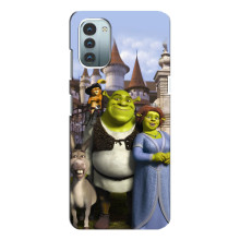 Чехол с мультфильмом Шрек на Nokia G11