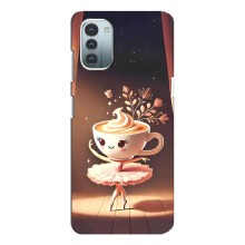 Чохол з мемом Тралалело тралала на Nokia G11 (Балерина капучина)