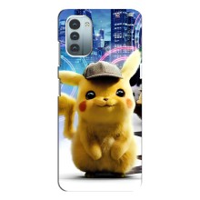 Чохол з Пікачу на Nokia G11 (Пікачу в місті)