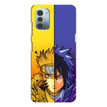 Купить Чехлы на телефон с принтом Anime для Нокиа Джи 11 – Naruto Vs Sasuke