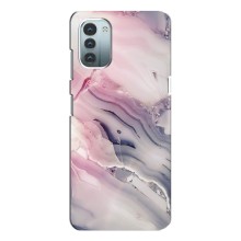 Мраморний чехол на Nokia G11 (VPrint) (Пурпурний Мрамор)