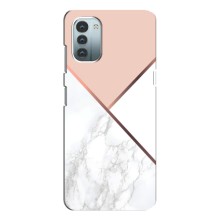 Мраморний чехол на Nokia G11 (VPrint) (Тройний мрамор)