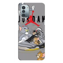 Силиконовый Чехол Nike Air Jordan на Нокиа Джи 11 – Air Jordan