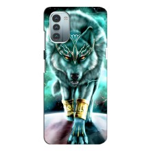 Захисні чохли для Нокіа Дж11 (AlphaPrint) (ХІТ продаж) ВОВК (Яскравий вовк)