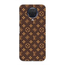 Чехлы Луи Витон для Nokia G20 (AlphaPrint - LOUIS VUITTON) (фон LOUIS VUITTON)