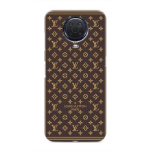 Чехлы Луи Витон для Nokia G20 (AlphaPrint - LOUIS VUITTON) (обои LV)