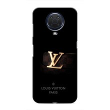 Чехлы Луи Витон для Nokia G20 (AlphaPrint - LOUIS VUITTON) (ремешок LV)