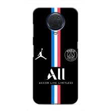 Чохли PSG для Nokia G20 (AlphaPrint) (футболка ПСЖ)