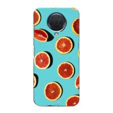 Чохли з фруктами для Nokia G20 (VPrint) (Грейпфрут)