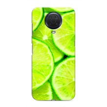 Чохли з фруктами для Nokia G20 (VPrint) (Лайм)