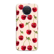 Чохли з фруктами для Nokia G20 (VPrint) (Черешня)