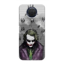 Чехлы с картинкой Джокера на Nokia G20 (Joker клоун)