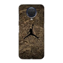 Чохли для Nokia G20 - з картинкою JORDAN (AlphaPrint) (Logo Jordan)
