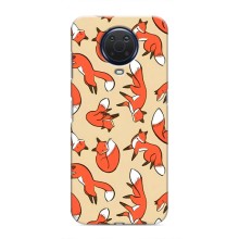Чохли з картинкою Лисичка для Nokia G20 (VPrint) (Лисички)