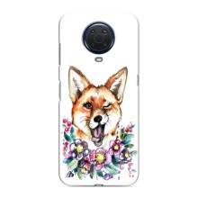 Чохли з картинкою Лисичка для Nokia G20 (VPrint) (Весела лисичка)