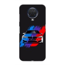 Чехол BMW для Нокиа G20 – Цветная БМВ